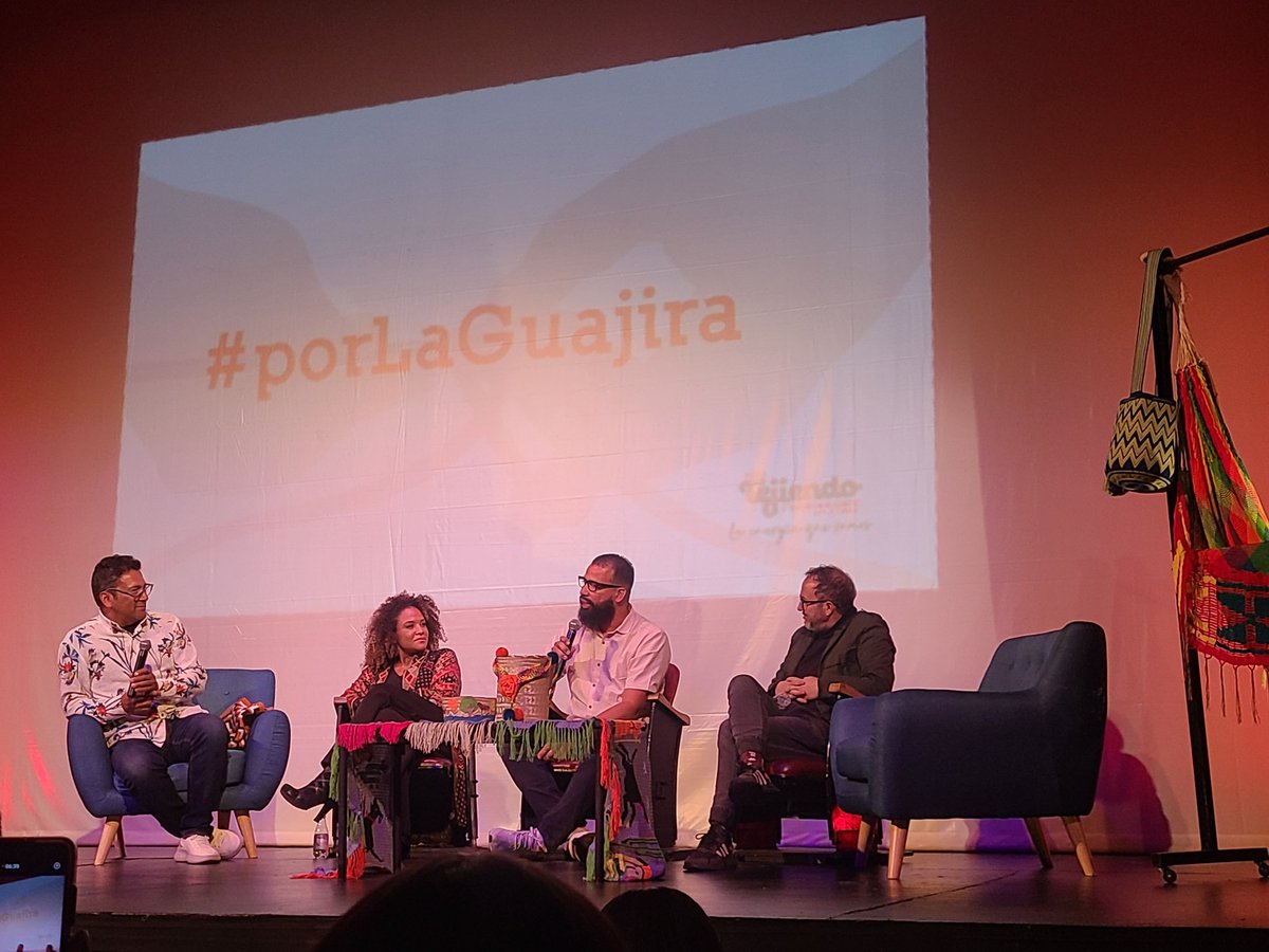 Por siempre y para siempre Guajjra, que gran tertulia #PorLaGuajira