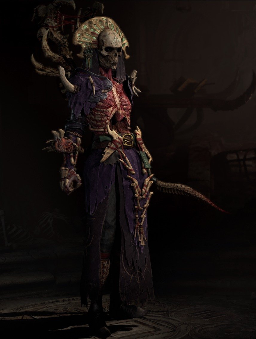Daedric_Angel's tweet photo. @Diablo I'll do it in style. Necro with Ancient Deathspeaker and runic mail chest looks awesome together. https://t.co/gdg1Ee6zOP