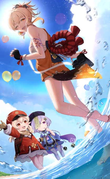 Happy summer #原神 #GenshinImpact