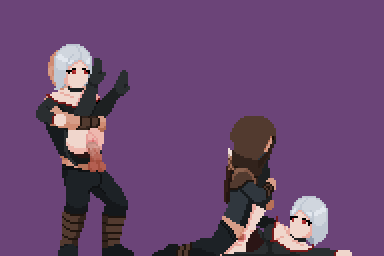 NubeeDev's tweet photo. New 0.11 build on Patreon, with 2 New enemies and more! #pixelart #nsfw_art #platformer #R18 #gamedev https://t.co/1lAOdBFppB