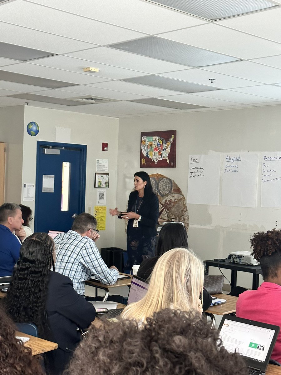 ESEbroward's tweet photo. Week of Leadership is off to a great start! What an honor to present to our school site administrators. Together we are ready for the 23-24 academic year @browardschools https://t.co/tZDkuLsxA4