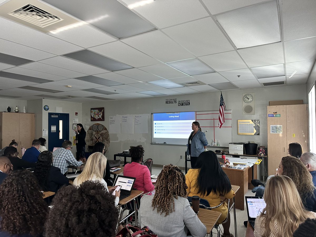 ESEbroward's tweet photo. Week of Leadership is off to a great start! What an honor to present to our school site administrators. Together we are ready for the 23-24 academic year @browardschools https://t.co/tZDkuLsxA4