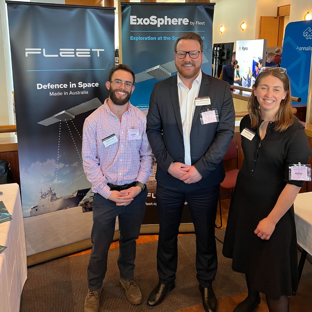 fleetspace's tweet image. The Fleet team had a fantastic day yesterday at the Parliamentary Innovative Tech Showcase! We’re immensely proud to be a part of Australia’s tech sector and to contribute to the advancement of space and mineral exploration technology. @techcouncil_aus #Innovation #AustralianTech