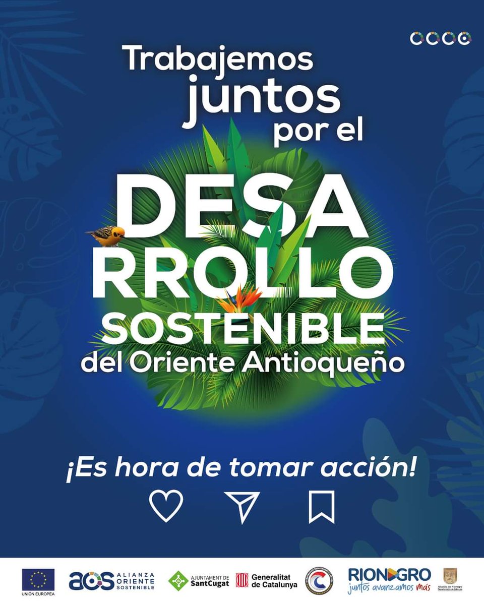UE_AOS's tweet photo. Somos un Proyecto por y para el #OrienteAntioqueño. Este mes de agosto les contaremos más sobre nuestro enfoque y apuesta decidida por la sostenibilidad y conpetitividad de los 23 municipios de la región.
@UEenColombia
@AlcRionegro https://t.co/a1jN3B5rfw
