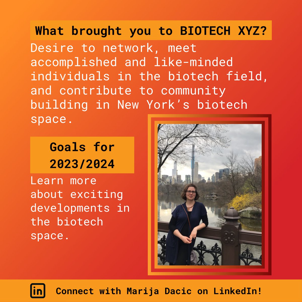 BIOTECHXYZ's tweet photo. Determined leaders and enthusiastic learners. Introducing Ojas Wabgaonkar and Marija Dacic as part of BIOTECH XYZ’s 2023-2024 Leadership Team!
#BIOTECHXYZ #CatalyzingBiotech #leadership https://t.co/dPGufktGgh