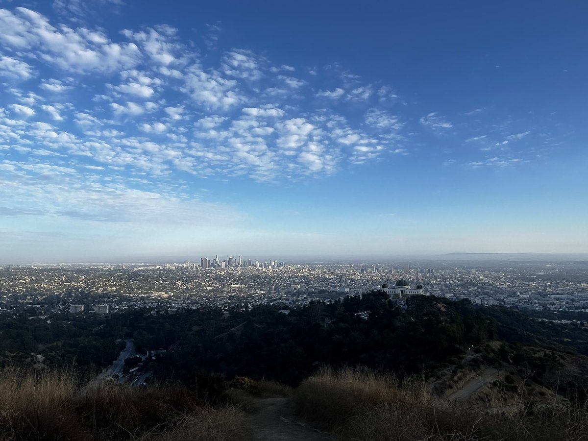 RealtorRogee's tweet photo. I can never get enough of Los Angeles. View from Griffith Park Trails - 8/1/23 https://t.co/MFJQ3xD1H8