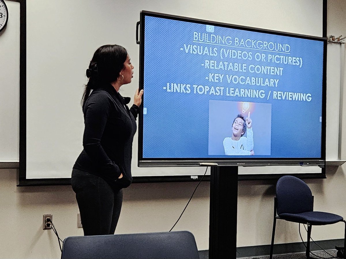 MsCulverTeaches's tweet photo. A huge thank you to Coach Jazmine Ocanas @SOAR_LINC_NHS for teaching us SIOP strategies. We learned so much. π«Ά #WeareAlief #educatorsonthemove #MissionPossible #movementmakers @AliefWellness #AliefProud https://t.co/eTpqjguSIk
