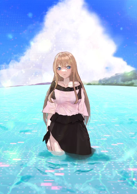 どうも気になったので加筆修正したやつ #ちぇり絵