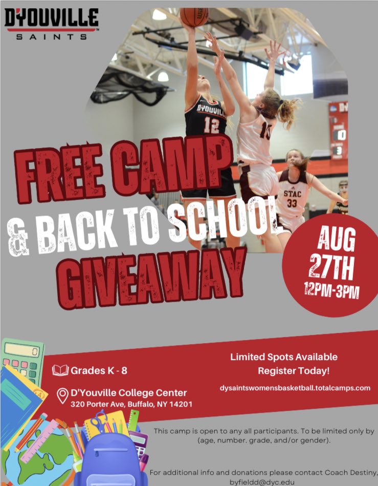 D'Youville University Women’s Basketball tweet media