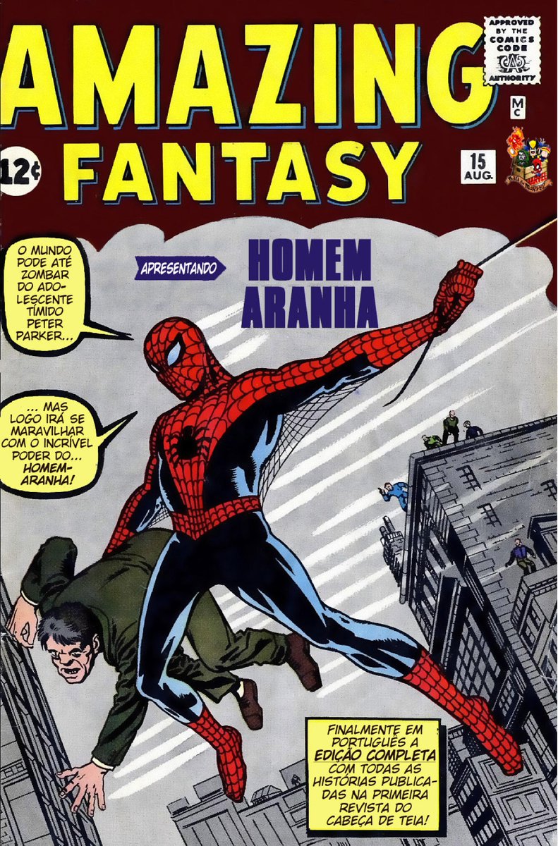 HqsHunter's tweet photo. AMAZING FANTASY #15 - Homem Aranha (1962)
#Download #Quadrinhos #Scans #HQDigital #HQ #Comics
https://t.co/OtxT1mcLq0 https://t.co/vksU7CK9gX
