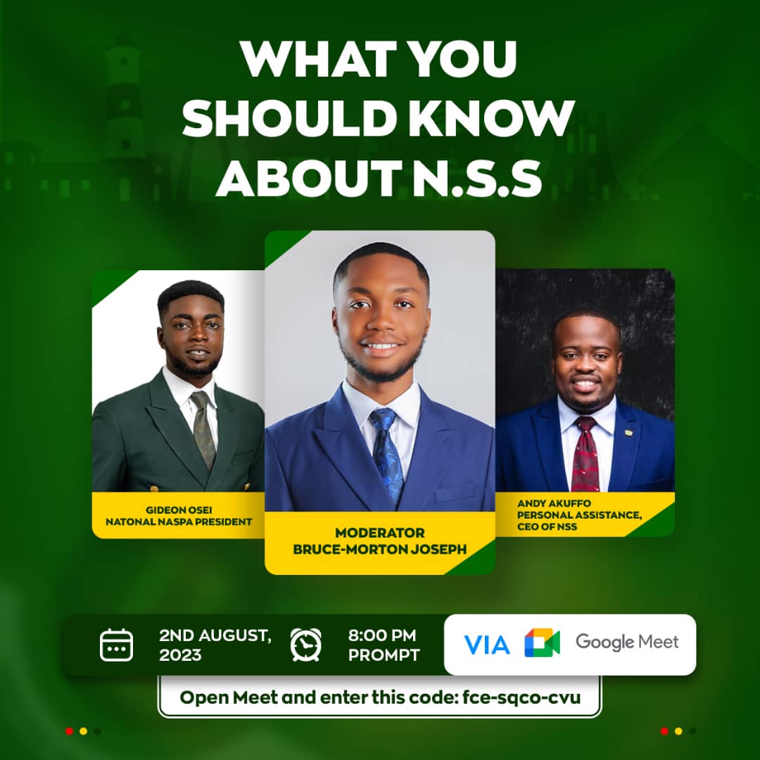 Open meet and enter the code on the flyer 📣