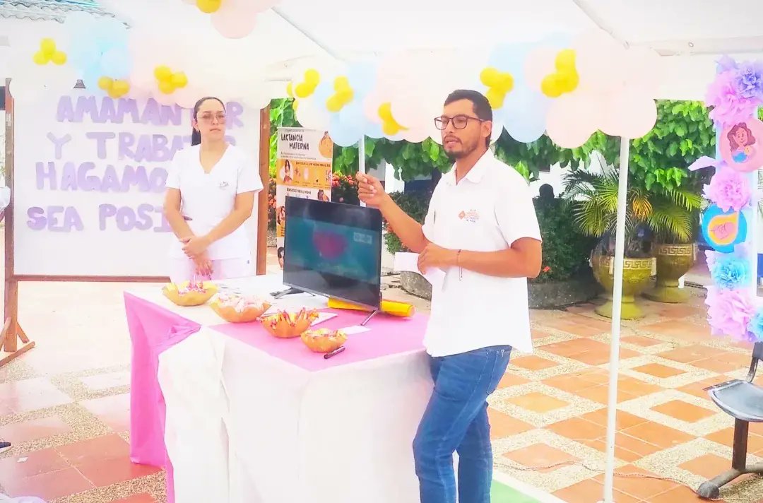 hospital_svpaul's tweet photo. En nuestro Stand informativo y educativo en el marco de #semanadelactanciamaterna🤱🏽🧑🏼‍🍼🧑‍🍼 hablamos sobre la importancia y beneficios de la lactancia materna. También sobre  ley 1822 de 2017 y 2114 de 2021. 
Durante esta semana se desarrollan diferentes actividades. https://t.co/iYrb0zqetd