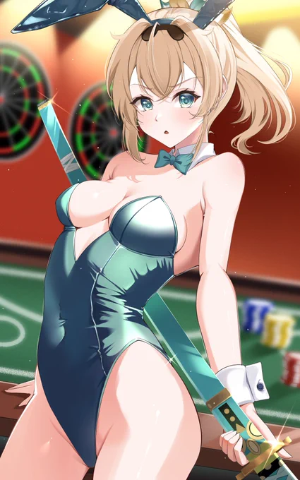 #バニーの日   ジャキンジャキンいろは殿