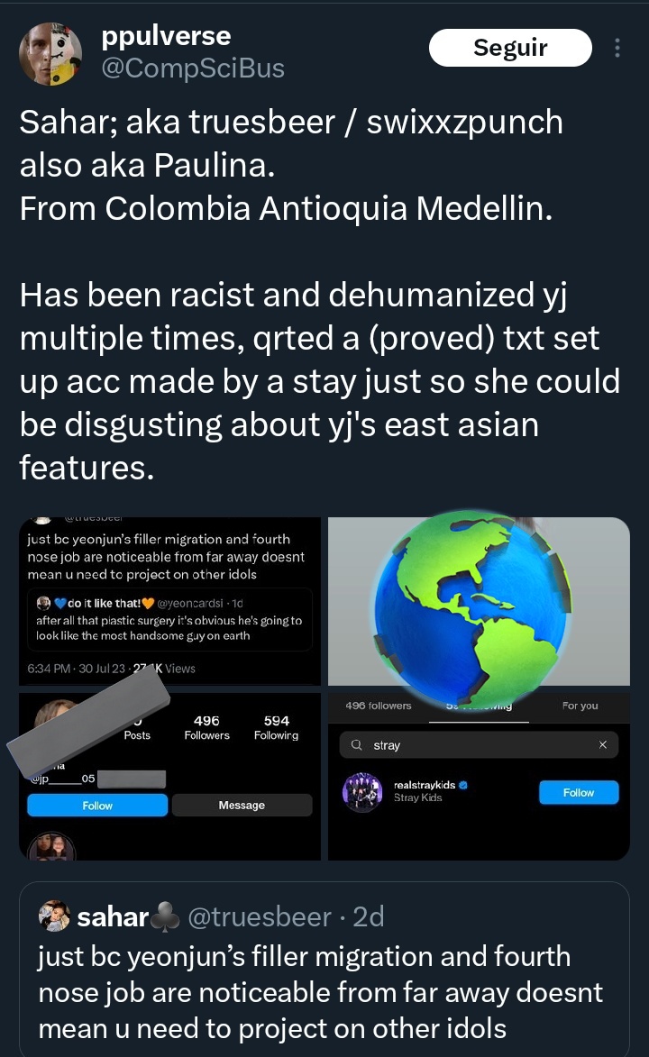 lixforareason's tweet photo. moas just published photos of a minor that is not Sahar, it is her cousin, Sahar does not have any private data in her twt acc, they are so desperate to start a fw because we returned the same energy to them, STAYS just report that account please !! @/CompSciBus https://t.co/sNcn0BQrHh