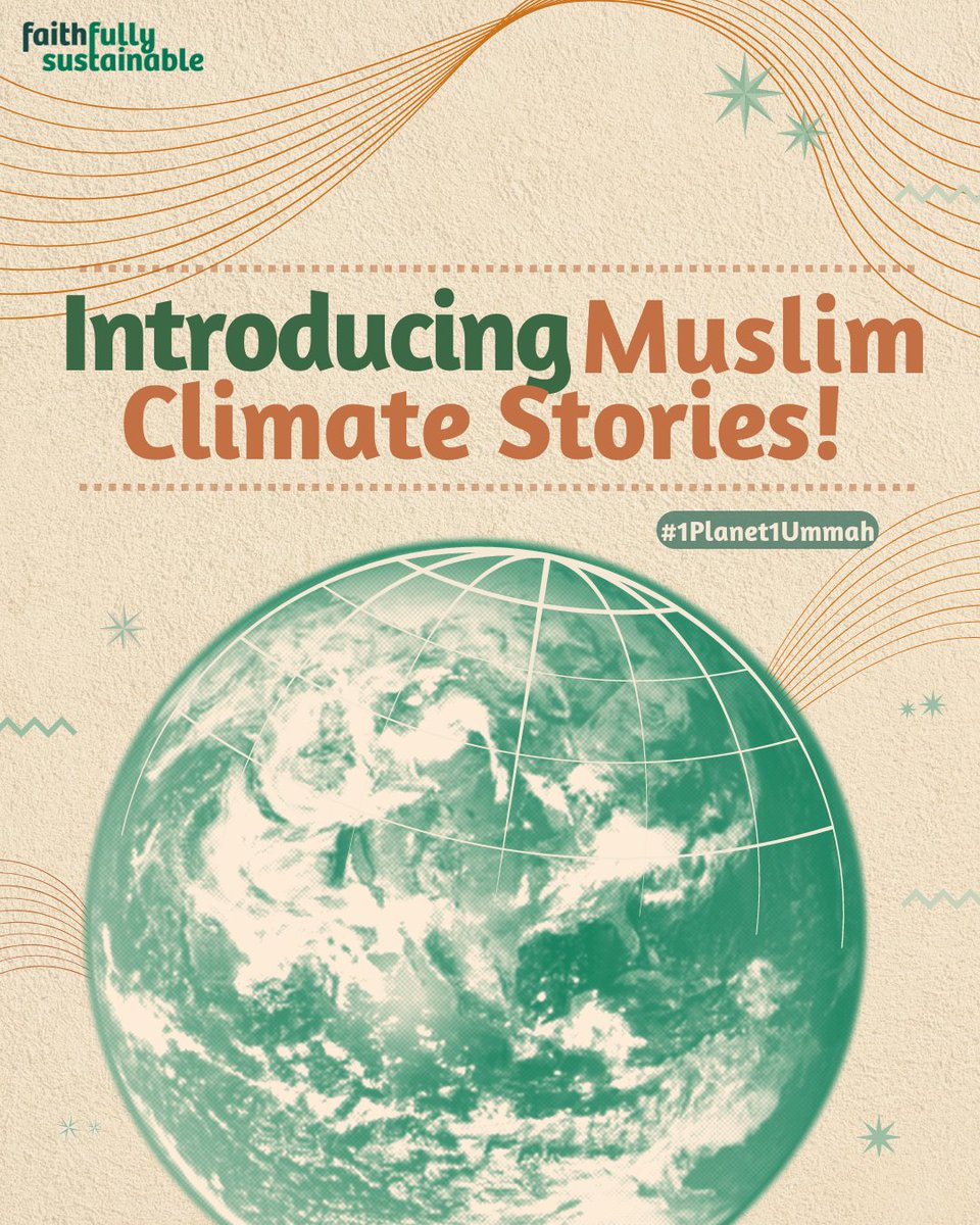 To prep for our upcoming Muslim Climate Justice summit, we are eager to showcase firsthand experiences Muslims have with the climate crisis. 

Do you have a story to share? 📝 Reach out to us via DM or email! 📩