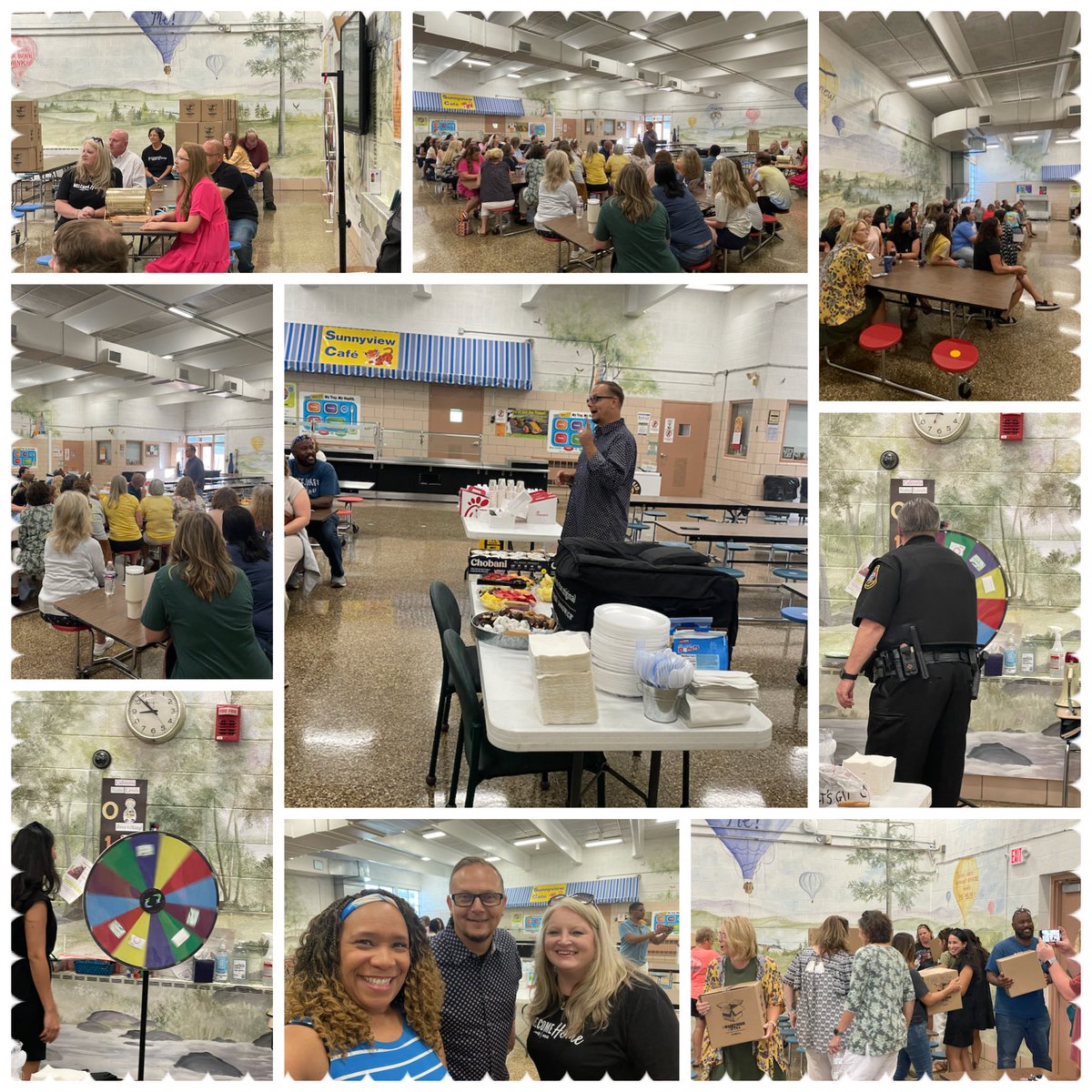 Thank you to Pastor Jason and A Church Called Home for hosting Sunnyview and Chilhowee’s wonderful breakfast this morning. Jason you had a great testimony to thank educators. So uplifting!
