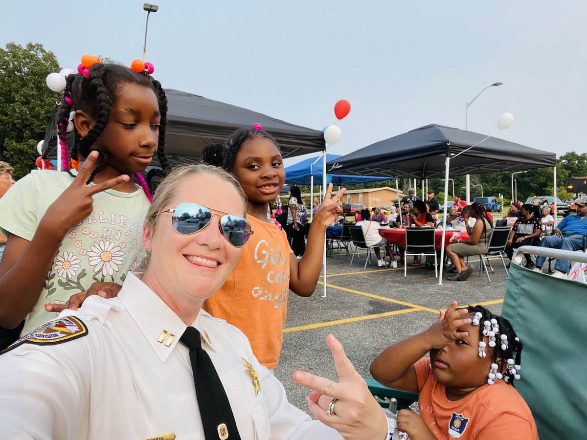 PGSheriff_PIO's tweet photo. Sheriff Carr extends a thank you to Morningside Police and Fire Departments for extending an invitation to the men and women of the Office of the Sheriff for National Night Out 2023. We enjoyed being a part of your community.
#NationalNightOut
#PGSO
#CommunityEngagement https://t.co/kE734VIwLx