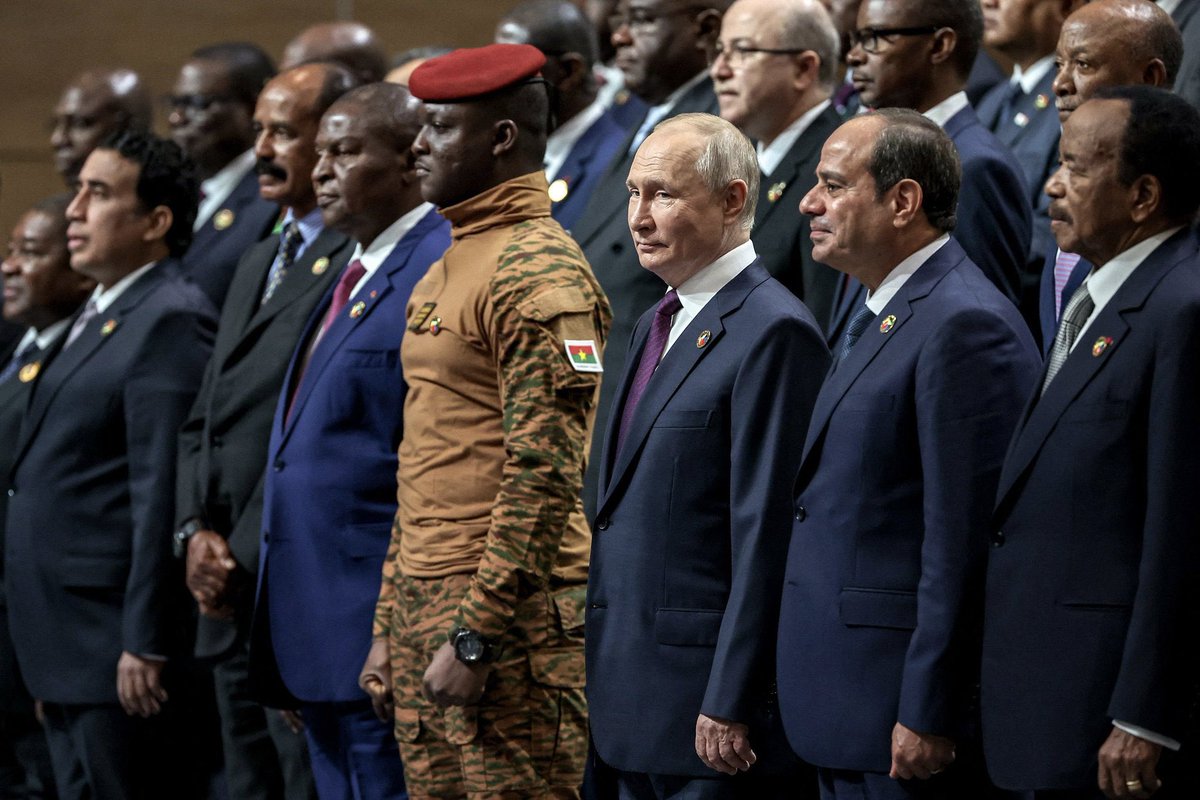 REVMAXXING's tweet photo. Africa and Russia are friends, and there is NOTHING the West can do about it. https://t.co/SCw9n3KQQ8