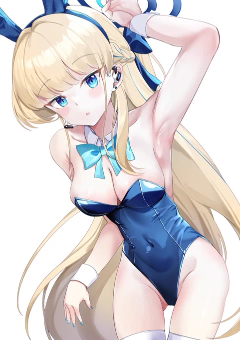 ぴょん。(再掲) #ブルアカ #バニーの日