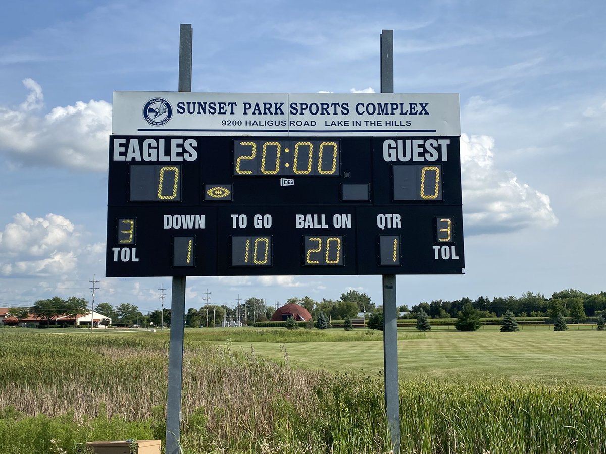 LithJrEagles's tweet photo. The day has finally come. Thanks to all the families that helped raise the money to finally get this scoreboard installed. We canโt wait for the season to start. #jreagles #scoreboard https://t.co/trwhrQKzVn