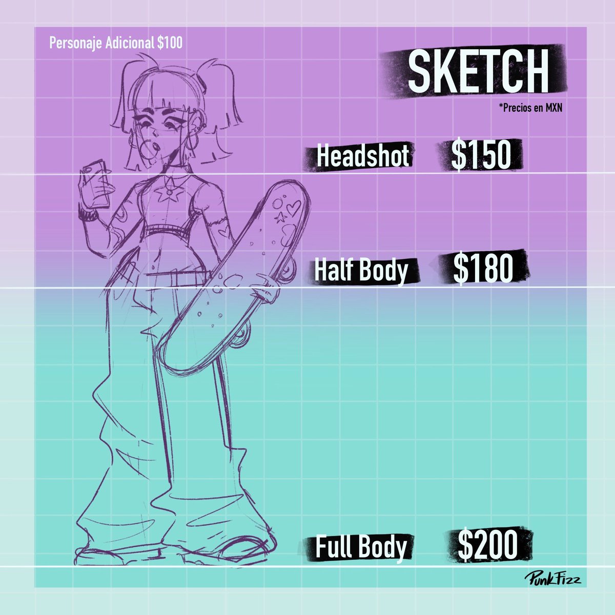 _punkfizz's tweet photo. comisiones abiertas!
llévele llévele 🫶🏻 pt. 1

dudas y cotizaciones por DM aquí o en instagram: punk.fizz

#commisionsopen #commisionesabiertas #mexicanartist #punkfizz #digitalillustration #CommissionSheet https://t.co/RWrutG2PeM
