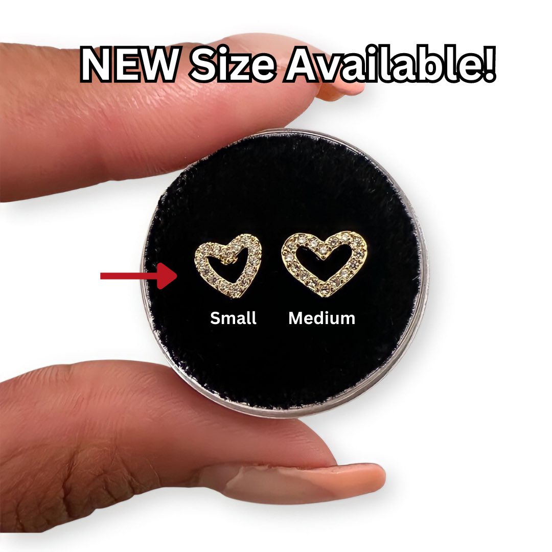 Our best seller just got a new variant! Get the SMALL Diamond Heart Nose Stud thru the website now! 🩷
statementgold.com