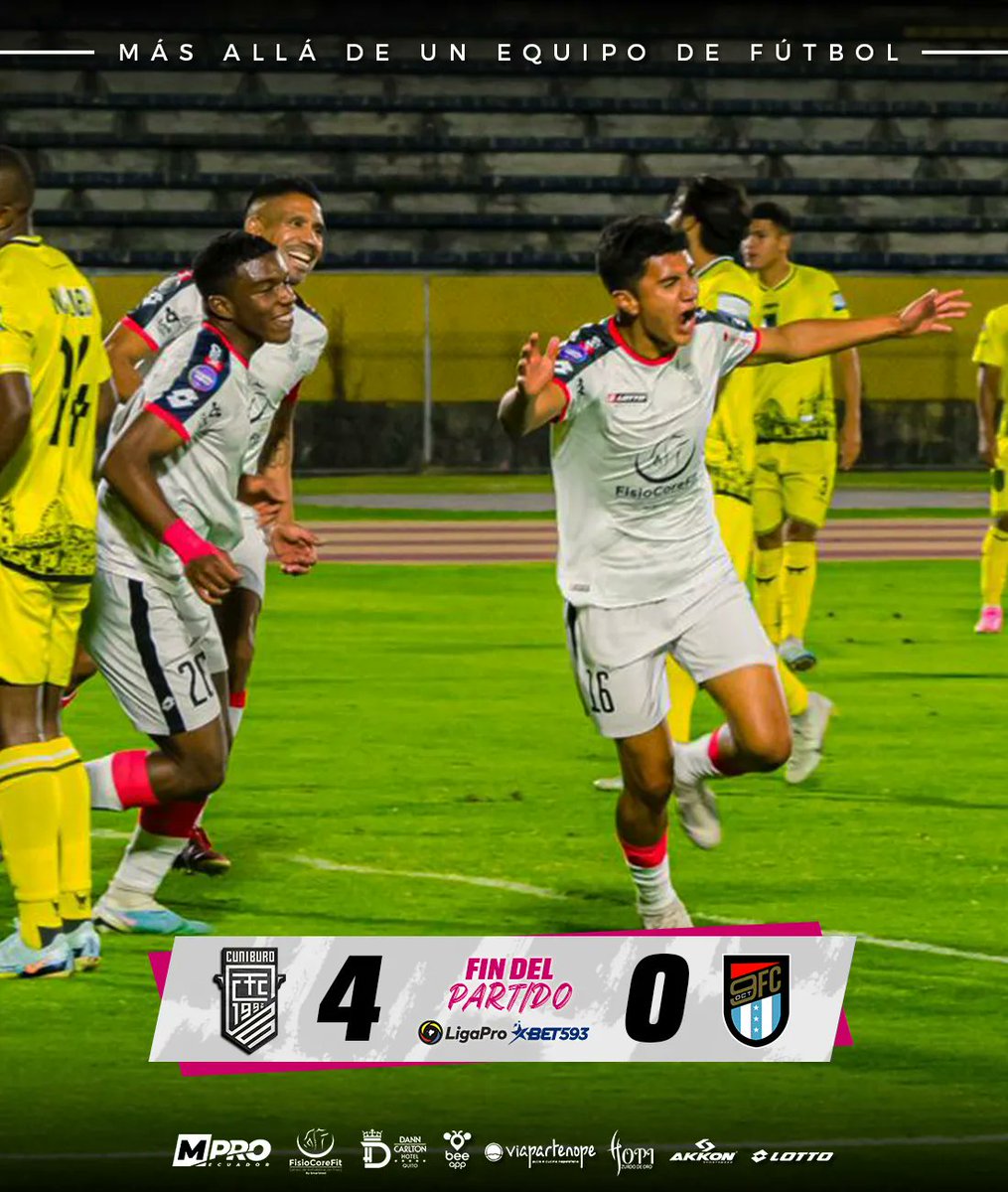 Final del partido en el 🏟️ Olímpico Atahualpa ⚽🔥

José Lugo (3' 19')
Victor Figueroa (67')
Juan Guzmán (79')

Cuniburo FC | Más allá de un equipo de fútbol

#VamosCuni #LigaProBet593 #SerieB