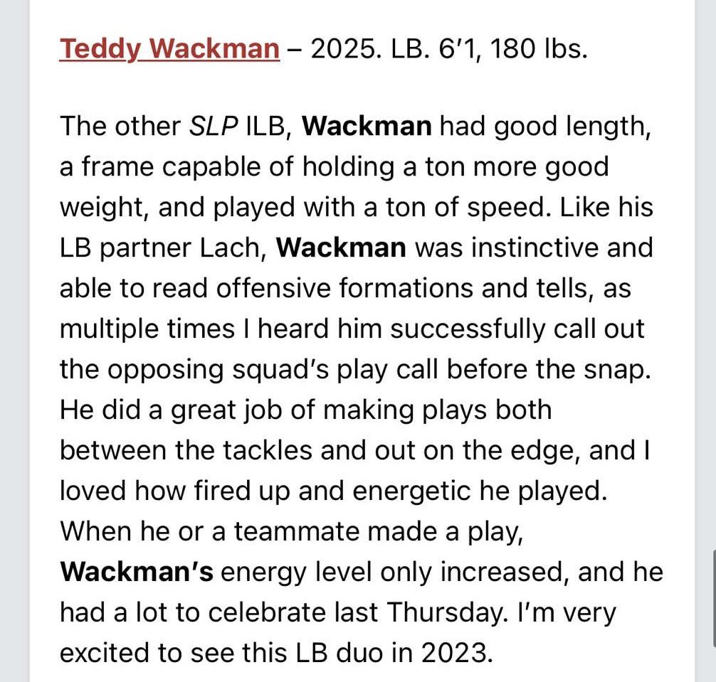 Teddy Wackman tweet media