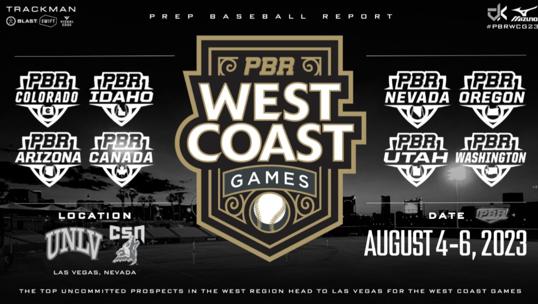 Gavin_Poff's tweet photo. Appreciate the invite and honored to represent @PBR_Washington at the 2023 West Coast Games this week in Las Vegas! @PBR_DanJurik @PBR_Uncommitted @ArzHansen @AljonesMR75 @bpack43 @athlete_new @TheNewAthlete @JSilverman9 @jakevalentine9 @MitchHolland10 @CamRowland15 @JBirdBross https://t.co/iS1amXgODl