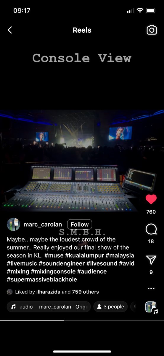 Sound engineer muse cakap malaysia got loudest crowd 😂 i kenottt #MuseLiveInKL