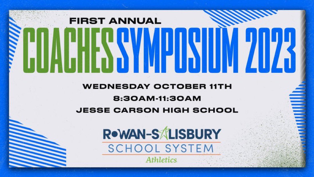RSSNCAthletics's tweet photo. ‼️ATTENTION ALL RSS Coaches‼️
           🚨🚨Save The Date🚨🚨 https://t.co/aLkYUBhQdR