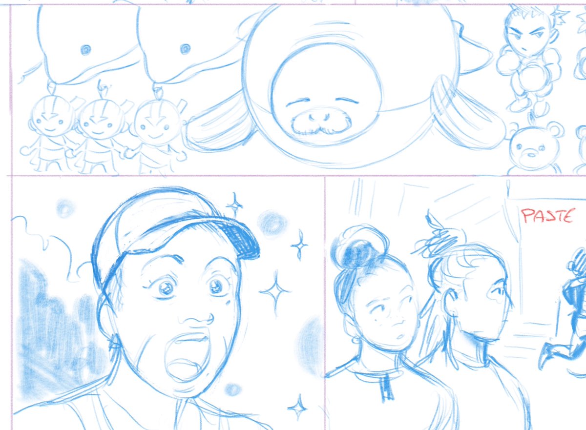 Some very tiny Onti chapter 4 roughs