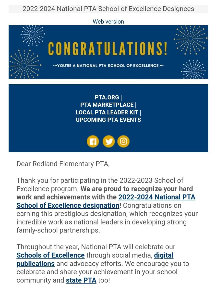 Redland PTA tweet media
