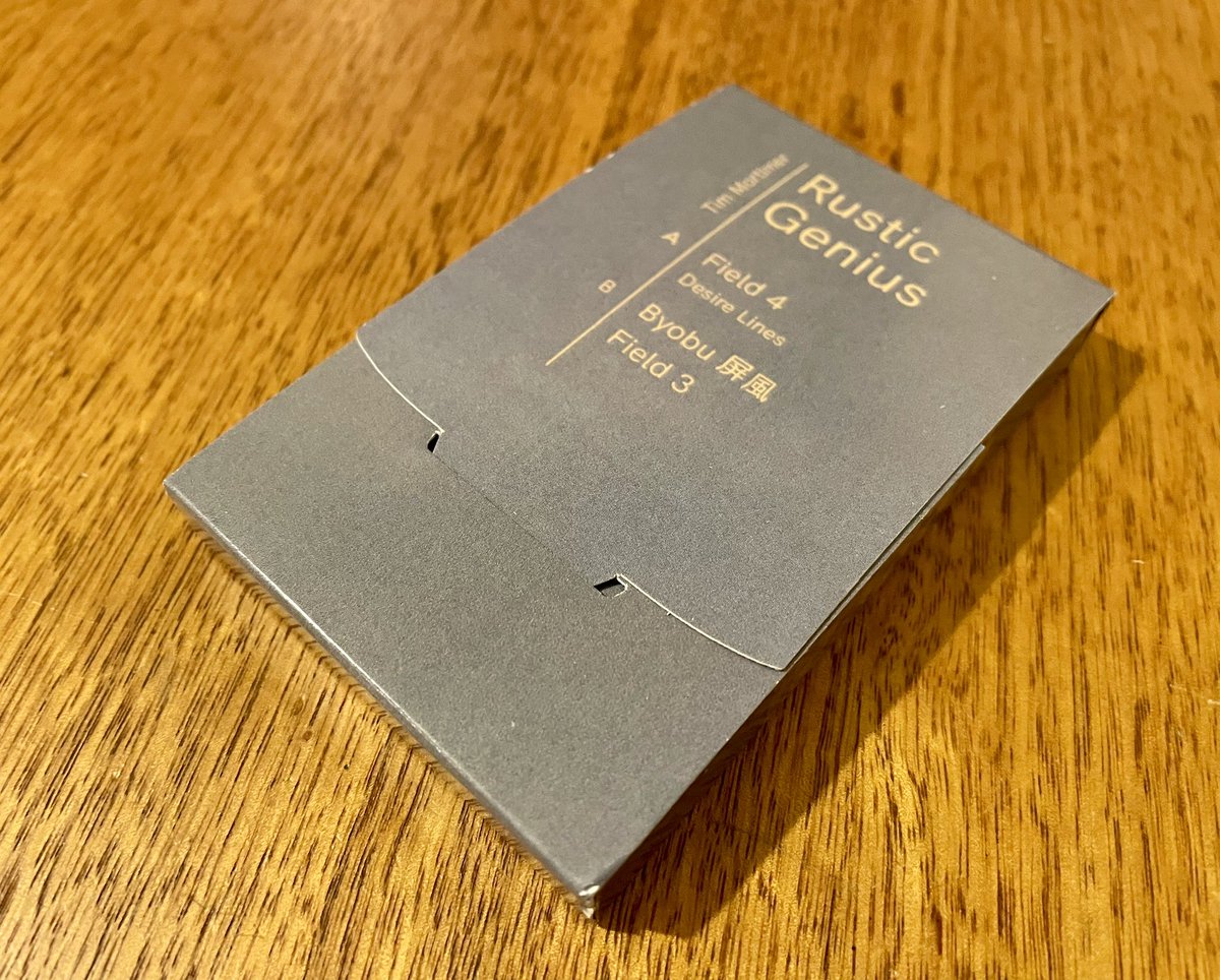 datad00r's tweet photo. Very happy to announce that Tim Mortimer’s “Rustic Genius” is now available digitally and on cassette (pro dupe) on Bandcamp. Subtle and considered organic ambience - link in bio! #datadoor #ambient https://t.co/vx905MWmBB