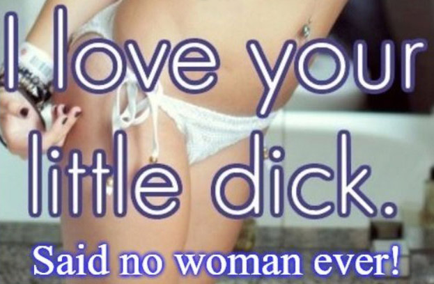nawtygoddess's tweet photo. I love your little dick! #saidnowomanever https://t.co/Yigf6nARGQ