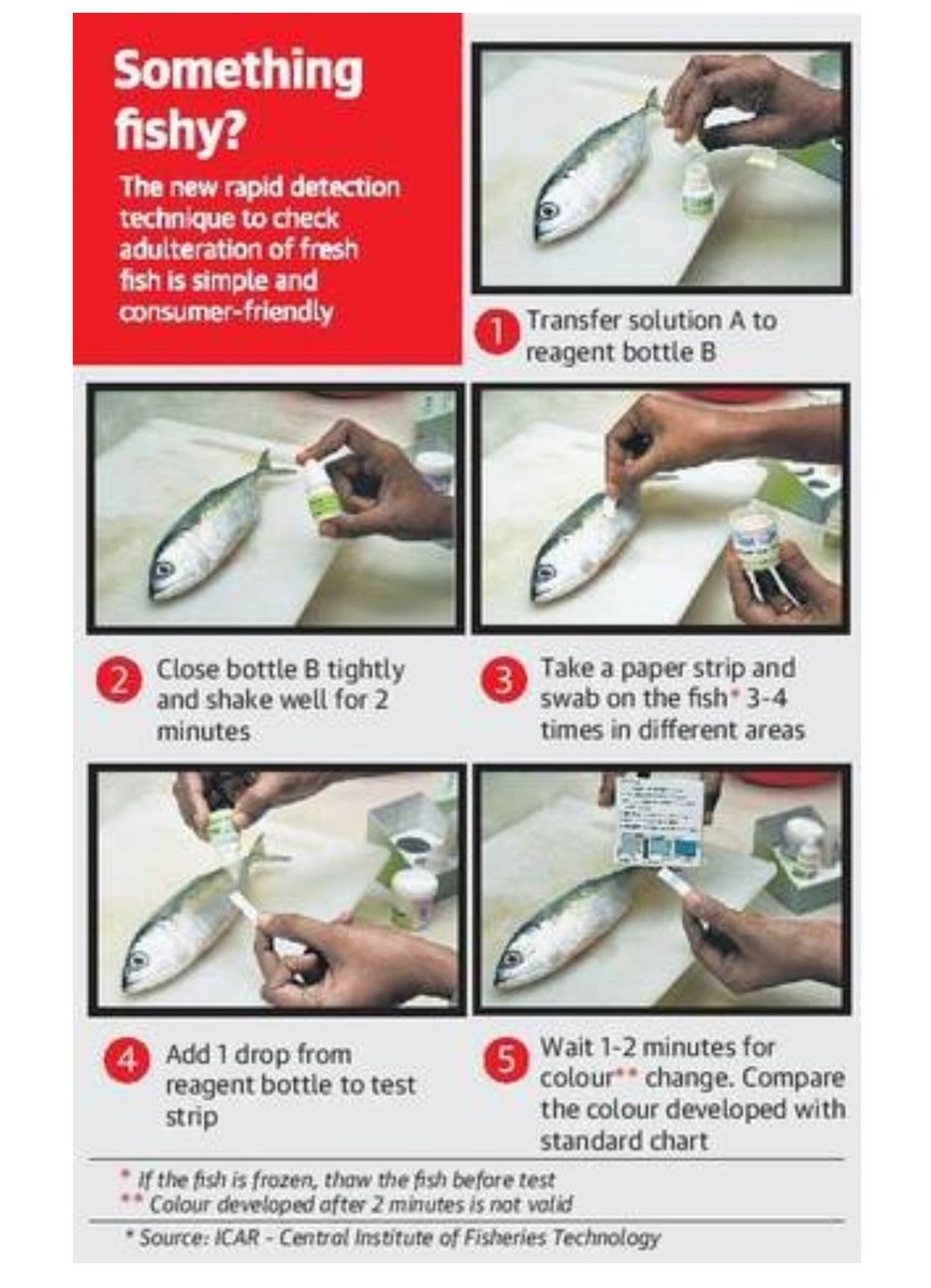 jajpurfish2023's tweet photo. Following steps :
How to check -Formalin in Fish?
5 steps can make healthier,  @farddept @OdishaFisheries @dm_jajpur @CMO_Odisha https://t.co/DAeZFxWTim