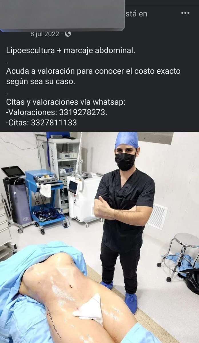 DamarisFany's tweet photo. REPITAN DESPUÉS DE MÍ:

La cirugía plástica sólo lo pueden ejercer ● CIRUJANOS PLÁSTICOS, NO ESTÉTICOS ●. 

Dejen de poner su salud en manos de cualquiera. https://t.co/1eHCTUjqIK