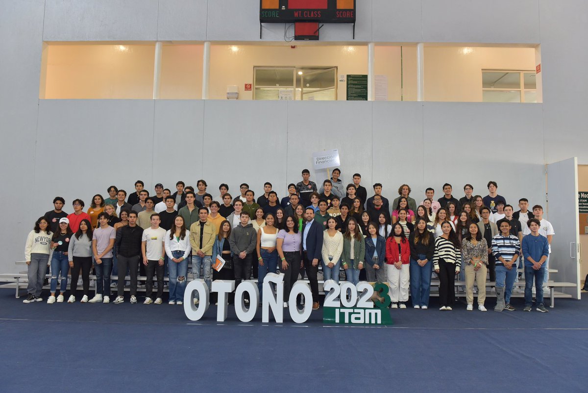 DAE_ITAM's tweet photo. #AsíSeVivió La Jornada de Bienvenida #ITAM #Otoño2023.
¡Mucho entusiasmo de los #Estudiantes #NuevoIngreso!
#DAE @ITAM_mx
.
.
.
#AsuntosEstudiantiles
#SaludMental
#GéneroDiversidadInclusión
#BienestarIntegral
#Deportes
#ColmilloITAM🐺 https://t.co/207sADyeBQ