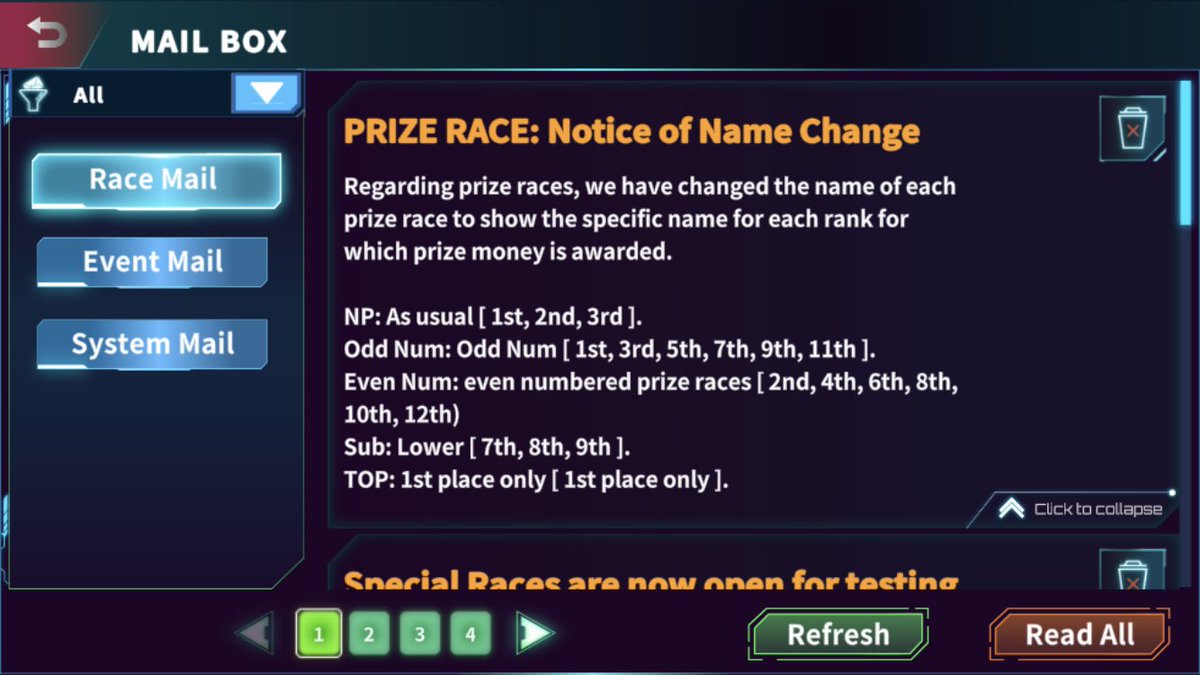 プライズレースの名前変更と🍏が何位に振り分けられるか明確になりました。

#メタホース　#metahorse