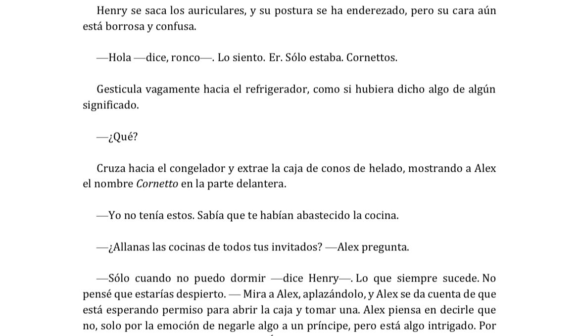 Estoy amando como son Henry y Alex. Es que—- que momento JAJSJS.