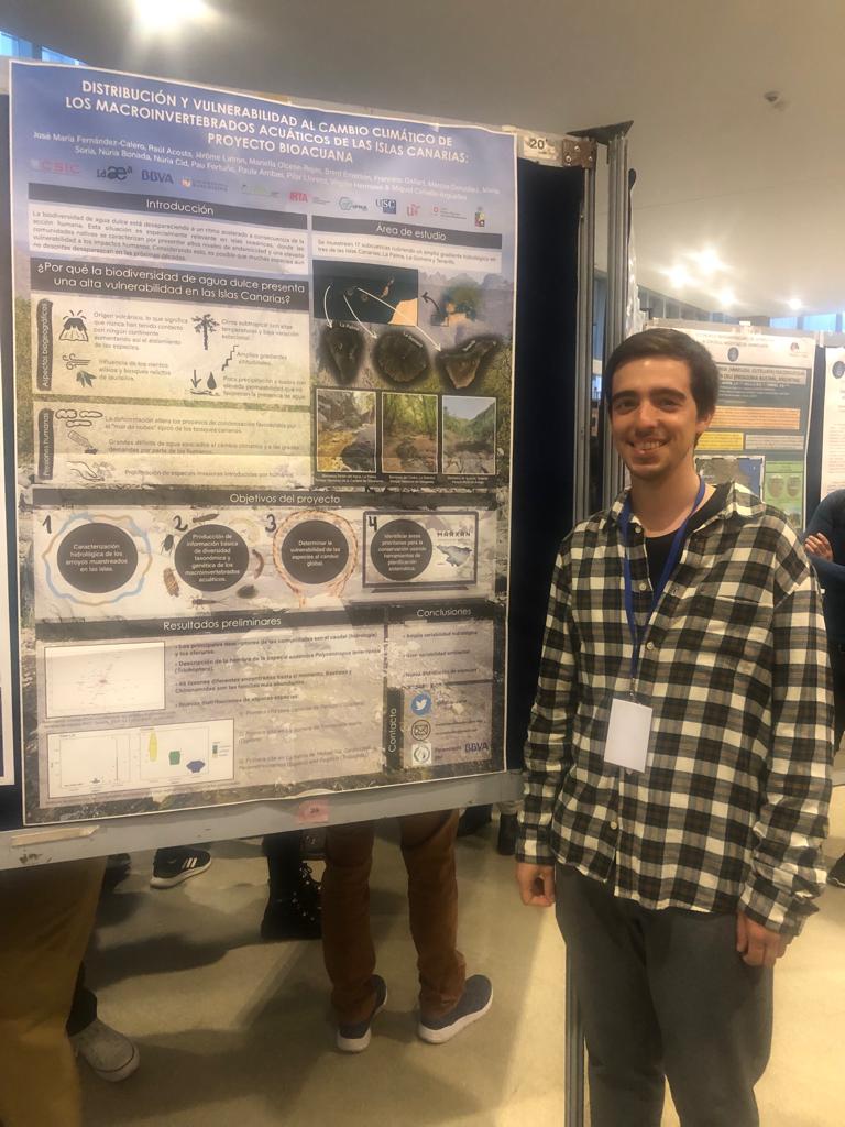 JoseMFC19's tweet photo. Hoy presentamos nuestro proyecto @bioacuana de las Islas Canarias en el @cilcal23 de Buenos Aires!! Gracias a todos los que hacen posible este magnífico proyecto que siempre despierta un interés particular en todas las audiencias! @mcanedofem @IDAEA_CSIC @FundacionBBVA https://t.co/moBHYMcjkH