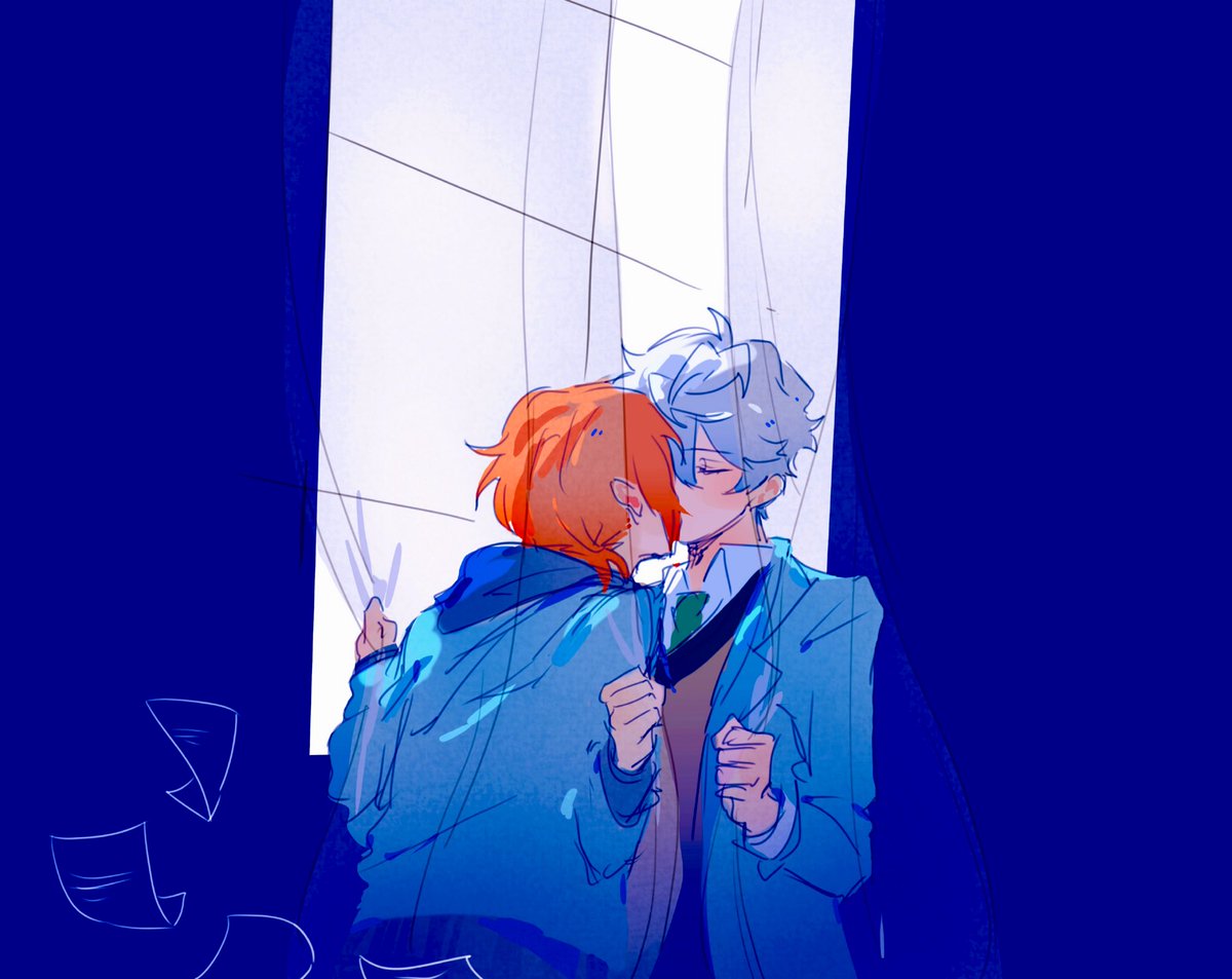 yuukels_enst's tweet photo. one last kiss https://t.co/b9nklsFqsZ