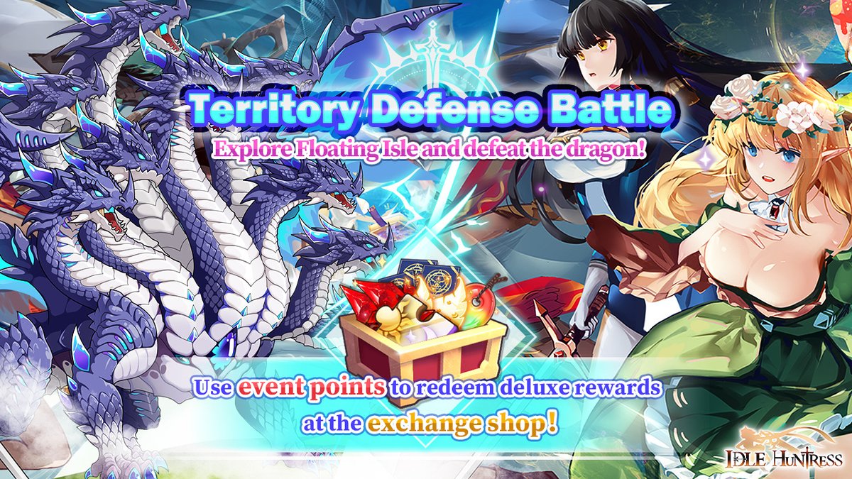 🏖️Embark on an exciting adventure by exploring the Floating Isle! ☀️
Within the Floating Isle, various events such as Trade, Chest, Monster!
Event Time: 
Server time (UTC-5): 8/4/2023, 5:01 ~ 8/6/2023, 22:00
Central European Time (UTC+1): 8/4/2023, 11:01 ~ 8/6/2023, 04:00