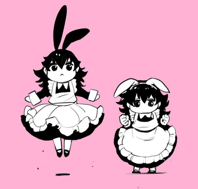 ぴょんぴょんメイド #バニーの日