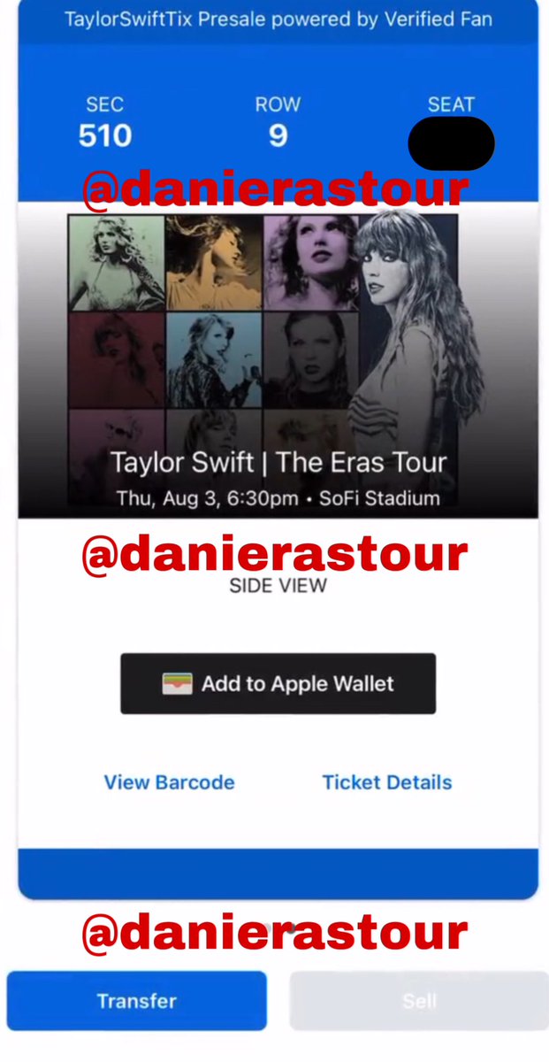 Eras Tour Resell tweet media