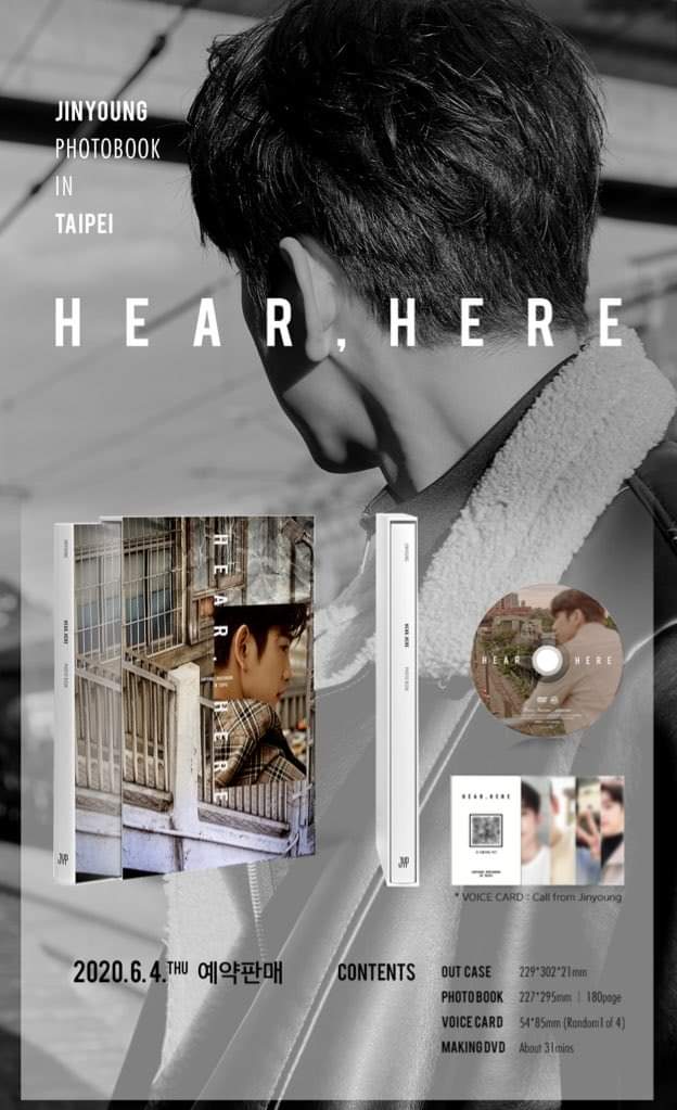 khunsher31's tweet photo. [พร้อมส่ง]
𝙹𝙸𝙽𝚈𝙾𝚄𝙽𝙶 𝙿𝙷𝙾𝚃𝙾𝙱𝙾𝙾𝙺 𝚒𝚗 𝚃𝙰𝙸𝙿𝙴𝙸 𝙷𝙴𝙰𝚁 , 𝙷𝙴𝚁𝙴

PRICE : 1717฿

รายละเอียดภายในเล่ม
-ปกนอก
-โฟโต้บุ้ค 180 หน้า
-Voice card (เอาคิวอาร์โค้ดไปสแกนจะได้ฟังเสียงจินยอง) สุ่ม 1 จาก 4
-Making dvd ความยาว 31นาที

#Jinyoung #HEAR_HERE
#ตลาดนัดอากาเซ่ https://t.co/iy5EdC5jIQ