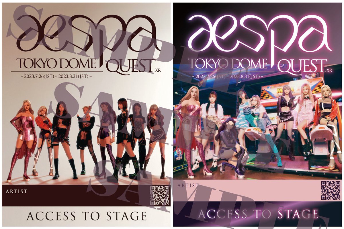 aespaJPofficial's tweet photo. ［📢］
「aespa_TOKYO DOME QUEST.xr」第二弾💜
📸東京ドームの上にae-aespaが出現❓
東京ドームシティ全体とのコラボキャンペーンも是非チェックしてください❣

▼詳細はこちら！🧚
https://t.co/lXQKK8VoNI

#aespa 
#エスパ 
#aespa_LIVETOUR2023 
#tokyodome 
#tokyodomequest 
#with_ae https://t.co/i9oJgMnRiu