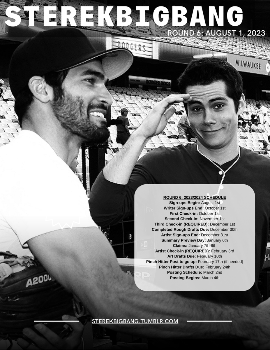 sterekbbang's tweet photo. Join us for round 6 of #sterekbigbang!
https://t.co/djgRmCFmIW
#sterek #stilesderek #stilesstilinski #derekhale #teenwolf #sterekfic #sterekfanfic #sterekfanfiction #sterekevent #sterekart #fandomevent #DylanOBrien #TylerHoechlin #teenwolfmovie #tumblr #sterekstories #writing https://t.co/mdCmOp0Tkq
