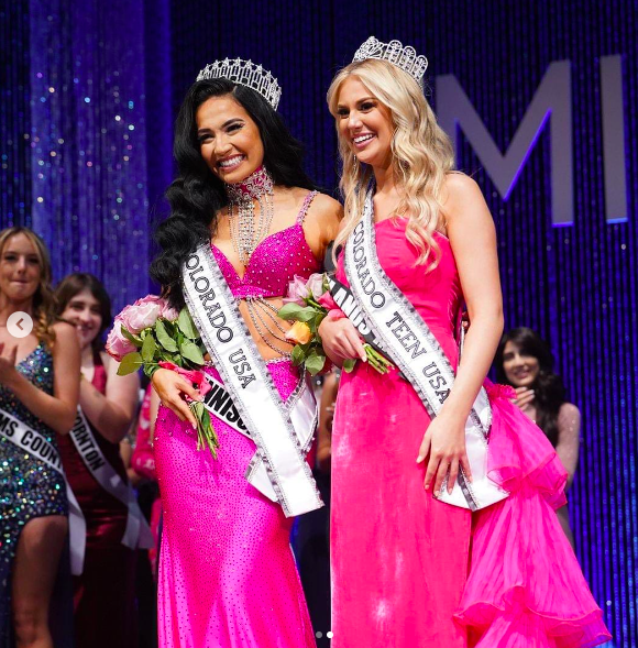 Top or flop ? Miss Colorado USA’s winning gown. It’s different from classic evening gowns but we love it 😍 <a href="/misscousa/">Jessi Kalambayi</a> #MissUsa #RoadToMissUsa