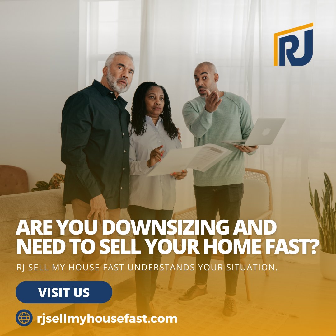 rjsellmyhouse's tweet image. RJ Sell My House Fast understands your situation. We can provide you with a hassle-free and timely sale, allowing you to transition smoothly to a smaller property.

Contact us now!

🌐 rjsellmyhousefast.com

#RJSellMyHouseFast #Downsizing #HassleFreeSale #SmoothTransition